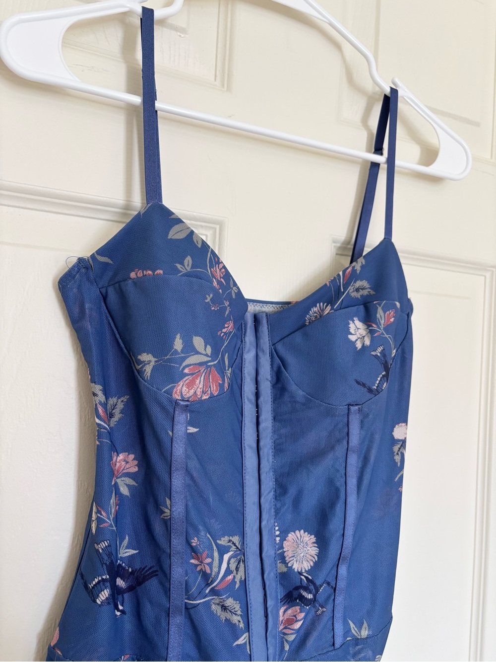 Free People x Intimately FP Women’s Printed Night Rhythm Bodysuit - Picture 4 of 9